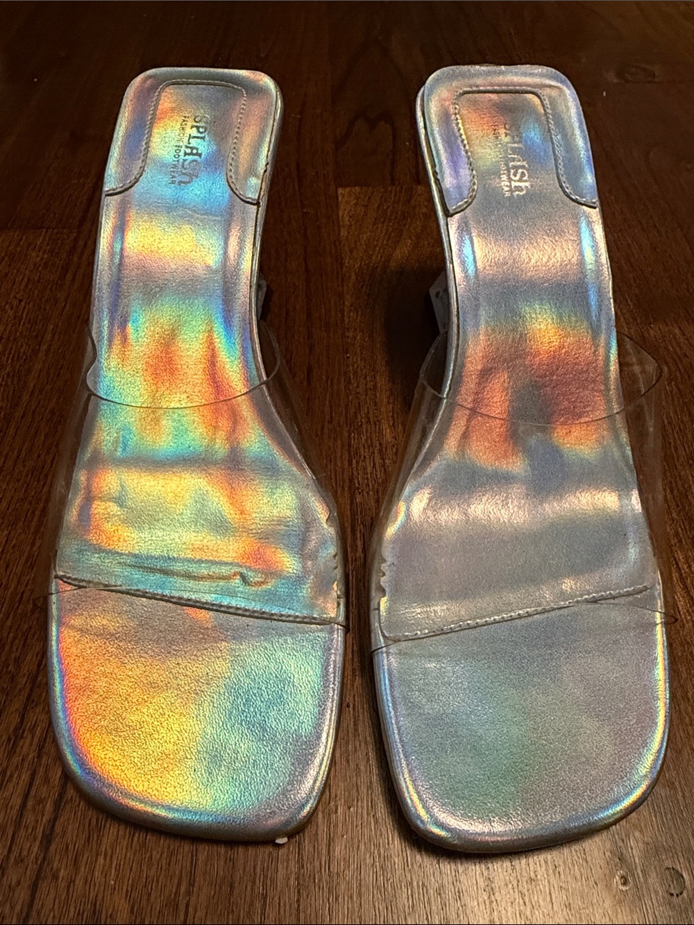 Electric Glass Heels